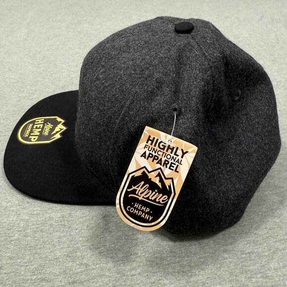 Alpine Hemp Headwear X The Green Solution Hat Rare Cindy White Snap Back NWT - Picture 3 of 9